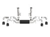 aFe MACH Force-Xp 3in to 2-1/2in 304SS Cat-Back 2020 Chevy Corvette (C8) 6.2L - Black Tip - 49-34124-B