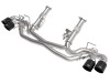 AFe MACH Force-Xp 304 Stainless Steel Cat-Back Exhaust Black 2020 Chevrolet Corvette C8 - 49-34124NM-B