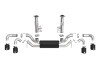 aFe MACH Force-Xp 2-1/2in 304SS Cat-Back 2020 Chevy Corvette (C8) 6.2L - Black Tip - 49-34127-B