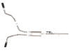 aFe Gemini XV 3in 304 SS Cat-Back Exhaust w/ Cutout 14-19 GM Trucks 4.3L/5.3L w/ Black Tips - 49-34132-B