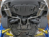 aFe Takeda 16-17 Lexus RC 200T 2.0L (t) 2in. SS Axle-Back Exhaust System w/Polished Tips - 49-36037-P