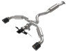 aFe 23-24 Toyota GR Corolla L3 1.6L (t) Gemini XV 3in to 2-1/2in CatBack Exhaust w/Carbon Fiber Tips - 49-36067-C