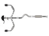 aFe 23-24 Toyota GR Corolla L3 1.6L (t) Gemini XV 3in to 2-1/2in CatBack Exhaust w/Carbon Fiber Tips - 49-36067-C