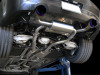 aFe Takeda 2-1/2in 304SS Cat-Back Exhaust Infiniti G37 08-13/Q60 14-15 V6-3.7 w/ Blue Flame Tips - 49-36103-L