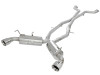aFe Takeda 2.5inch SS Exhaust Cat-Back 09-13 Nissan 370Z V6 3.7L Polished Tips - 49-36107