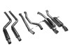 aFe MACHForce XP 11-12 BMW 335i L6-3.0L N55 E90/92 304SS 2.75in. Cat-Back Exhaust System - 49-36306