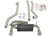 afe POWER MACH Force-Xp 16-17 BMW 340i/340ix/ 3.0L 304 SS Cat-Back Exhaust System - 49-36334-P