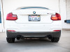 aFe MACH ForceXP 3IN to 2.5IN 304SS Cat-Back Exhaust System w/ Black Tips 14-16 BMW M235i (F22/23) - 49-36347-B