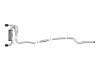 aFe MACH ForceXP 3IN to 2.5IN 304SS Cat-Back Exhaust System w/ Black Tips 14-16 BMW M235i (F22/23) - 49-36347-B