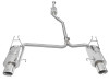 aFe Takeda Exhaust 2.25in to 2in Dia 304SS Cat-Back w/Polished Tips 08-12 Honda Accord Coupe V6 3.5L - 49-36612