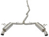 aFe POWER Takeda 16-17 Honda Civic I4-1.5L (t) 2.25-2.5in 304 SS CB Dual-Exit Exhaust Polish Tip - 49-36615-P