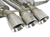 aFe Takeda 3in 304 SS Cat-Back Exhaust w/ Tri-Polished Tips 17-18 Honda Civic Type R L4 2.0L (t) - 49-36623-P
