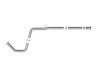 aFe Takeda 3 IN 304 Stainless Steel Mid-Pipe Hyundai Elantra N 22-23 L4-2.0L (t) - 49-37026