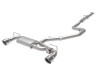 aFe Hyundai Veloster N 21-22 L4-2.0L (t) Takeda Cat-Back Exhaust System- Polished Tips - 49-37030-P