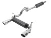 Rebel Series 2.5in 304 SS Cat-Back Exhaust w/ Polished Tips 2018+ Jeep Wrangler (JL) V6 3.6L - 49-38066-P