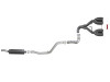 aFe Rebel Series 2.5in. 304 SS C/B Exhaust System 2018 Jeep Wrangler (JL) V6-3.6L - Black Tip - 49-38071-B