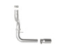 aFe 20-21 Jeep Wrangler Large Bore-HD 3in 304 Stainless Steel DPF-Back Exhaust System - Polished Tip - 49-38092-P
