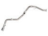 aFe 2021+ Jeep Gladiator V6-3.0L (td) Vulcan Series 3in 304 SS DPF-Back Exhaust System - Polishd Tip - 49-38093-P
