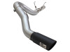 aFe MACHForce XP Exhaust Large Bore 5in DPF-Back SS 13-15 Dodge Trucks L6-6.7L (td) *Black Tip - 49-42051-1B