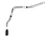 aFe Large Bore-HD 5in 409SS DPF-Back Exhaust System w/Black Tip 19-20 Ram Diesel Trucks L6-6.7L (td) - 49-42075-B