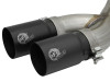aFe POWER Rebel Series 3.5in SS Cat Back Exhaust w/Black Tips 19-21 RAM V8-6.4L Hemi - 49-42082-B