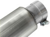 aFe MACHForce XP 5in DPF-Back Stainless Steel Exh Sys, No tip,Ford Diesel Trucks 08-10 V8-6.4L - 49-43054