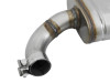 aFe MACHForce XP 2.5in 409 Stainless Axle Back Exhaust w/ Black Tips 15-17 Ford Mustang I4-2.3L (t) - 49-43085-B