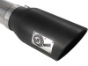 aFe MACHForce XP Exhaust 5in DPF-Black, GM Diesel Trucks 07.5-10 V8-6.6L 9(td) LMM - 49-44040-B