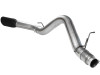 aFe MACHForce XP Exhaust 5in DPF-Back SS 11-13 GM Diesel Trucks V8-6.6L (td) (LML) (Blk Tip) - 49-44041-B