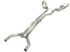 aFe MACHForce XP Exhaust 2.5in Stainless Steel CB/10-13 Chevy Camaro V6-3.6L (td) (polished tip) - 49-44042-P