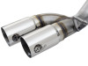 aFe Rebel Series CB 3in Middle Side Exit SS Exht w/Polish Tips 15-17 Chevy Colorado / GMC Canyon - 49-44061-P