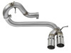 aFe Rebel Series DPF-Back 3in Side Exit SS Exhaust w/ IC Polished Tips 2016 GM Colorado/Canyon 2.8L - 49-44065-P