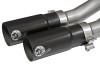 aFe Rebel Series CB Middle-Side Exit SS Exhaust w/ Black Tips 09-16 GM Silverado/Sierra V6/V8 - 49-44070-B