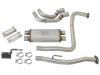 aFe Rebel Series 3in SS Cat-Back Exhaust System w/ Polished Tip 04-15 Nissan Titan V8 5.6L - 49-46124-P
