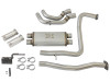 aFe POWER Rebel Series 2-1/2in 409 SS Cat Back Exhaust w/ Polished Tips 16-17 Nissan Titan V8 5.6L - 49-46126-P