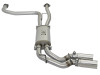 aFe POWER Rebel Series 2-1/2in 409 SS Cat Back Exhaust w/ Polished Tips 16-17 Nissan Titan V8 5.6L - 49-46126-P