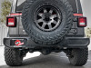 aFe MACH Force-Xp Axle-Back Hi-Tuck Exhaust System w/Black Tip 18-19 Jeep Wrangler (JL) V6 3.6L - 49-48075-B