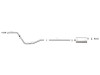 aFe Apollo GT Series 2-1/2in 409 SS Cat-Back Hi-Tuck Exhaust System 2020 Jeep Gladiator (JT) V6-3.6L - 49-48088