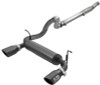 aFe Rebel Series 409 Stainless Steel Cat-Back Exhaust 18-21 Jeep Wrangler JL 2.0L (t) - Black Tip - 49-48096-B
