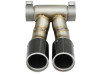 aFe Power 13-14 Porsche Cayman S / Boxster S Carbon Fiber Exhaust Tip Upgrade - 49C36413-C