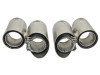 aFe MACH Force-Xp 304 SS OE Exhaust Tips Polished 12-16 Porsche 911 (C2S 991) H6 3.8L - 49C36416-P