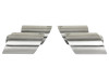 aFe MACH Force-Xp 304 SS OE Exhaust Tips Polished 12-16 Porsche 911 (C2S 991) H6 3.8L - 49C36416-P