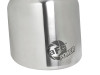 aFe MACH Force-Xp 304 SS Clamp-On Exhaust Tip 2.5in. Inlet / 4in. Outlet / 6in. L - Polished - 49T25404-P06