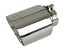 aFe MACH Force-Xp 2-1/2in 304 SS Clamp-On Exhaust Tip 2.5in In / 4.5in Out / 7in.L - Polished - 49T25454-P071