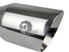 aFe MACH Force-Xp Univ 304 SS Double-Wall Clamp-On Exhaust Tip - Polished - 3in Inlet - 4.5in Outlet - 49T30454-P093