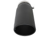 aFe Power MACH Force-Xp 5in In x 6in Out x 15in L Bolt-On 409 SS Exhaust Tip - Black - 49T50601-B15