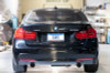 AWE Tuning BMW F3X 335i/435i Touring Edition Axle-Back Exhaust - Diamond Black Tips (90mm) - 3010-33028