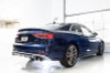 AWE Tuning Audi B9 S4 Touring Edition Exhaust - Non-Resonated (Silver 102mm Tips) - 3010-42056