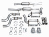 AWE 2023 Nissan Z RZ34 RWD Touring Edition Catback Exhaust System w/ Chrome Silver Tips - 3015-32400