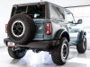 AWE Tuning 2021+ Ford Bronco 0FG Dual Rear Exit Exhaust w/Diamond Black Tips & Bash Guard - 3015-33456
